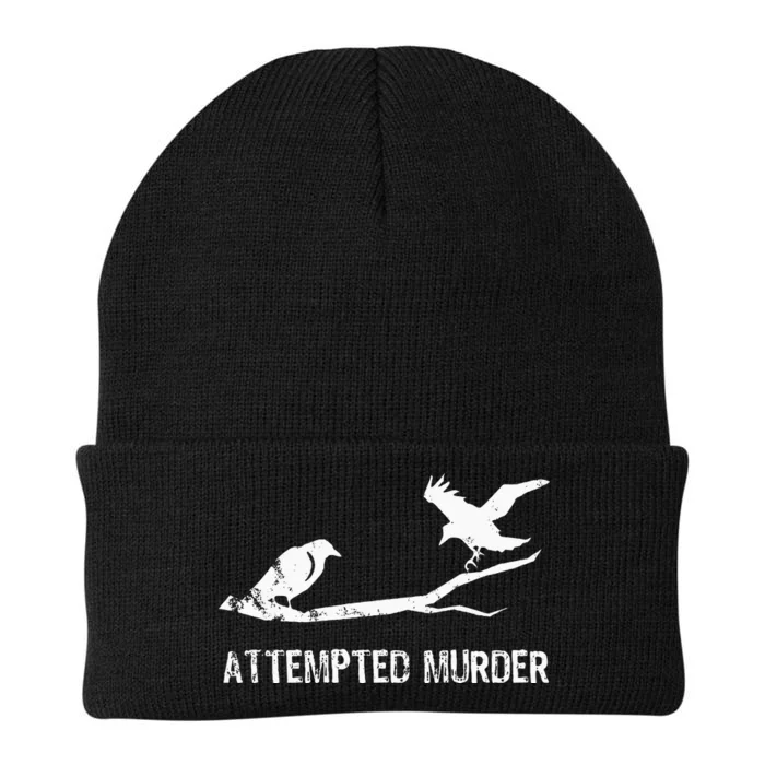 Ornithology Crows Grunge literary readers Knit Cap Winter Beanie