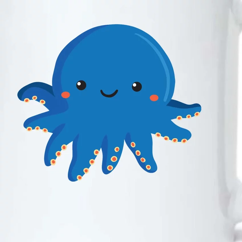 Octopus Cute Girl And Boy Octopus Black Color Changing Mug