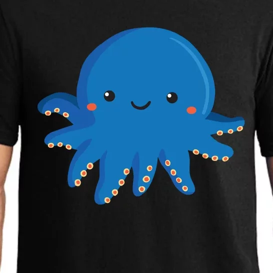 Octopus Cute Girl And Boy Octopus Pajama Set