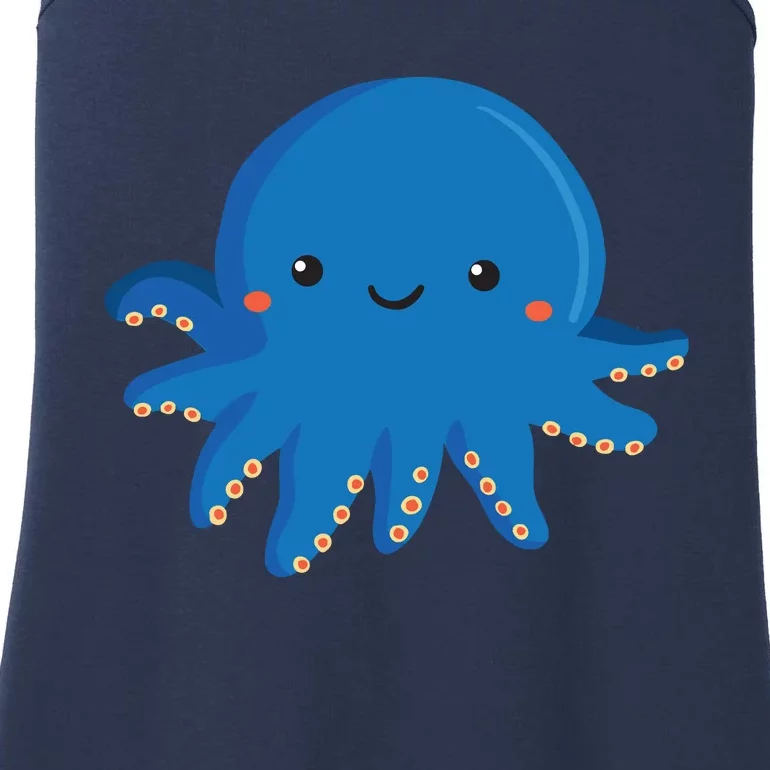 Octopus Cute Girl And Boy Octopus Ladies Essential Tank