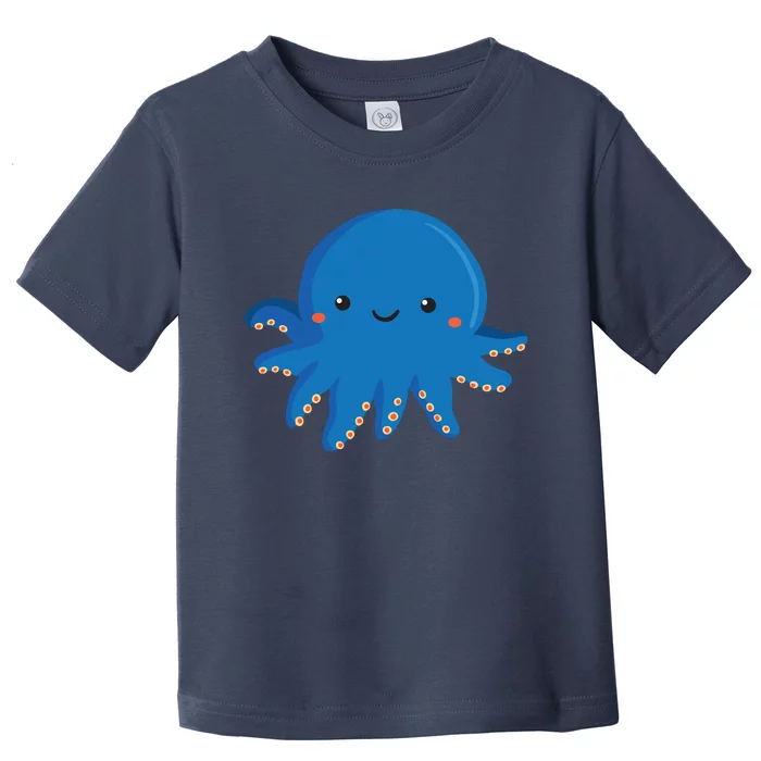 Octopus Cute Girl And Boy Octopus Toddler T-Shirt