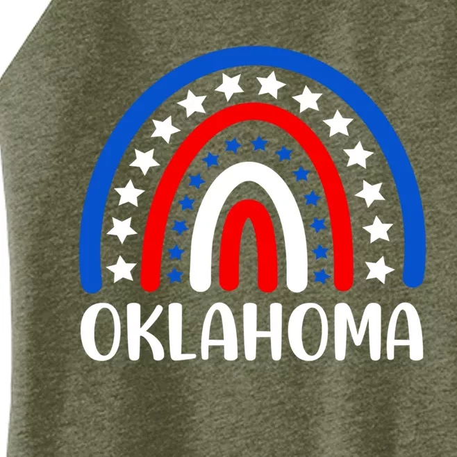 Oklahoma Cute Gift I Love Oklahoma Usa Gift Women’s Perfect Tri Rocker Tank