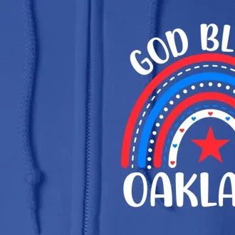 Oakland California Great Gift I Love Oakland Usa Gift Full Zip Hoodie