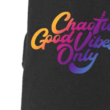 Outsidexbox Chaotic Good Vibes Only Doggie 3-End Fleece Hoodie