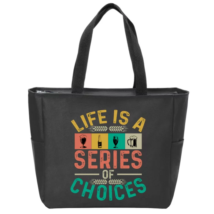 Oktoberfest Celebration Graphic Zip Tote Bag