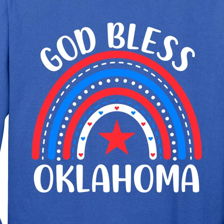 Oklahoma Cool Gift I Love Oklahoma Usa Gift Long Sleeve Shirt