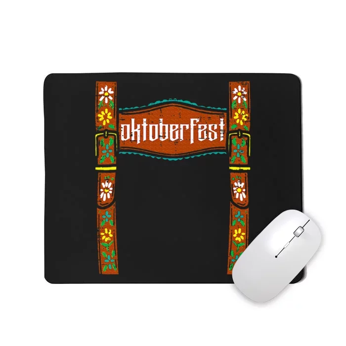 oktoberfest cute german bavarian Mousepad