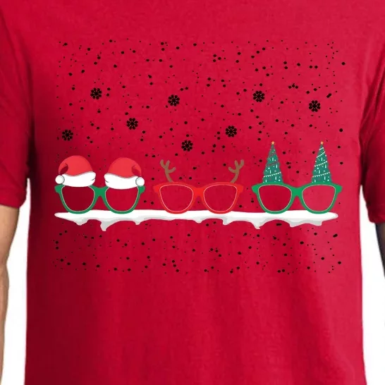 Optometrist Christmas Holiday Season Matching Team Pajama Set