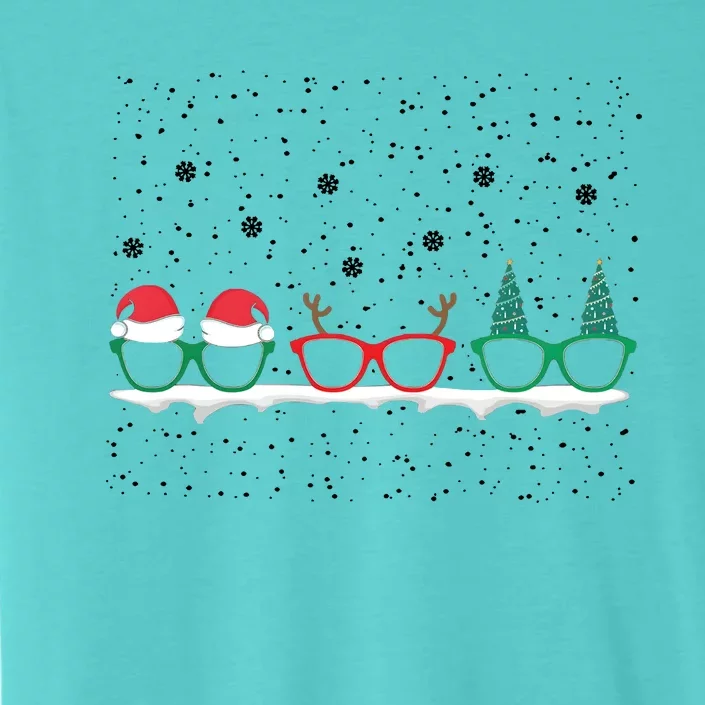 Optometrist Christmas Holiday Season Matching Team ChromaSoft Performance T-Shirt