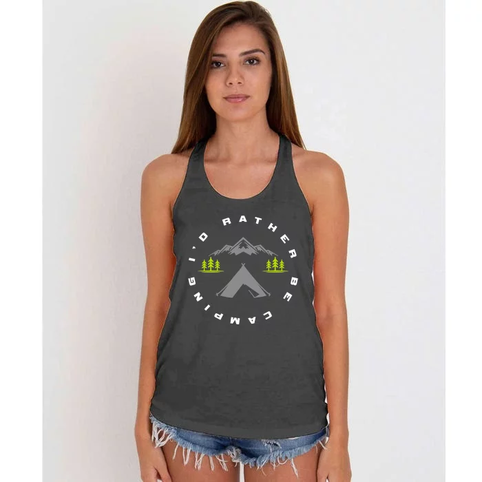 Outdoor Camping Hiking Backpacking Camping Women's Knotted Racerback Tank