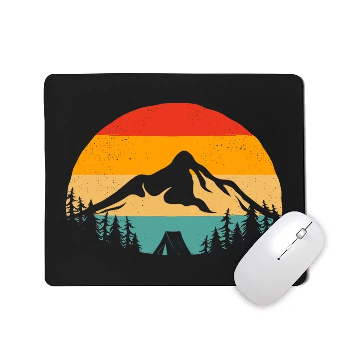 Outdoor Camping Hiking Backpacking Camping Mousepad