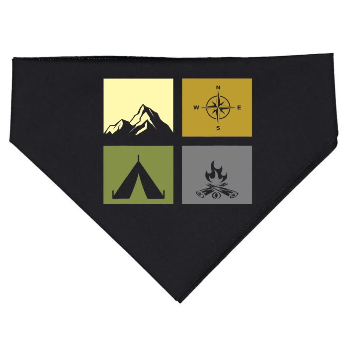 Outdoor Camping Hiking Backpacking Camping USA-Made Doggie Bandana