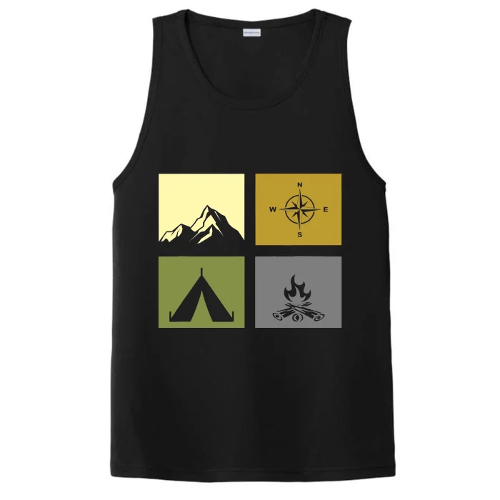 Outdoor Camping Hiking Backpacking Camping Performance Tank