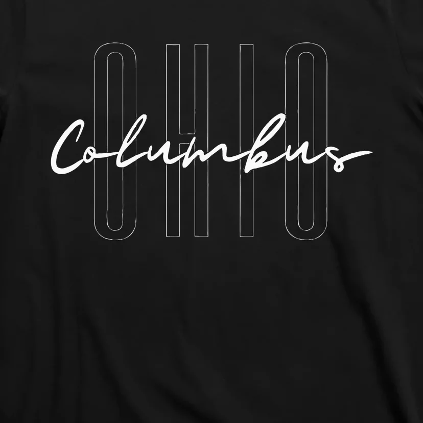 Ohio Columbus Home State Travel Oh T-Shirt