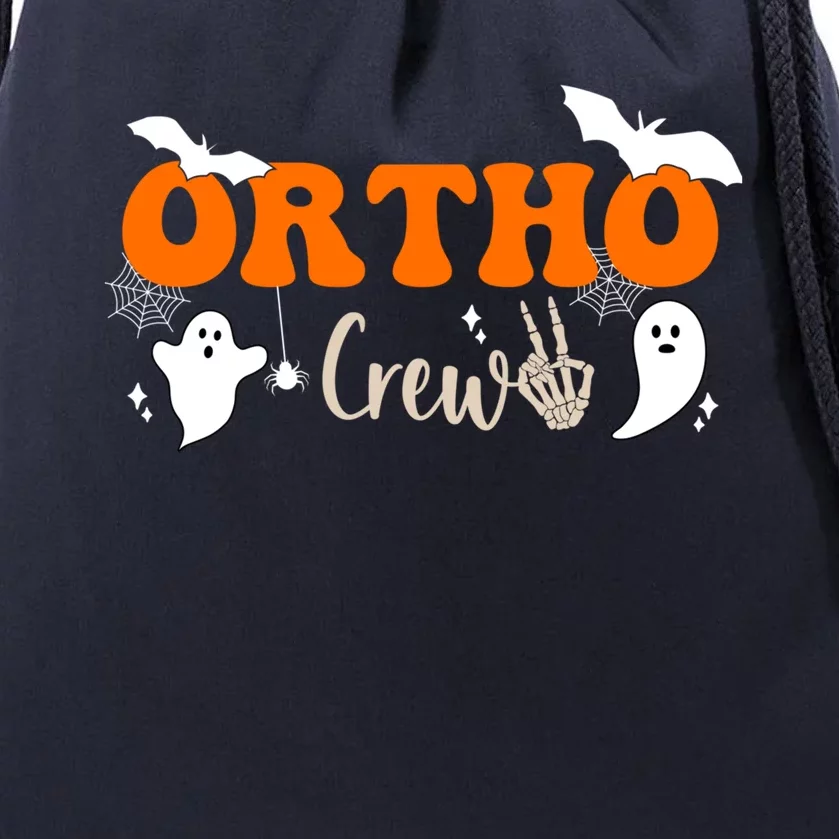 Ortho Crew Halloween Skeleton Orthopedic Assistant Nurse Gift Drawstring Bag