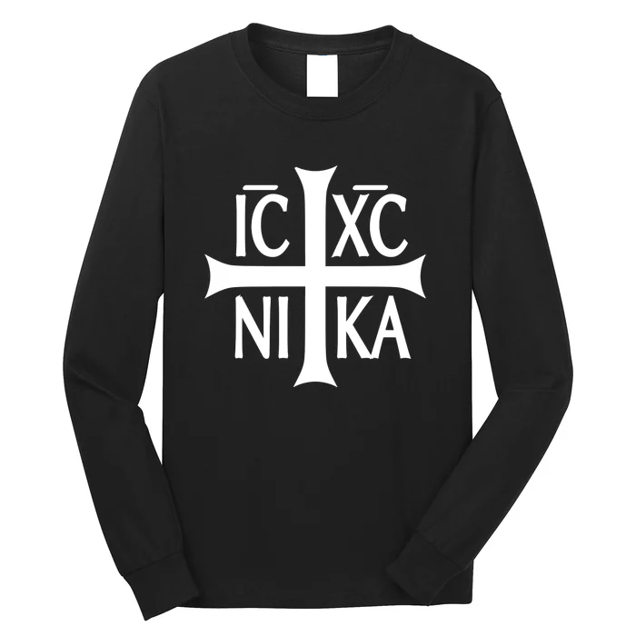 Orthodox Cross ICXC Long Sleeve Shirt