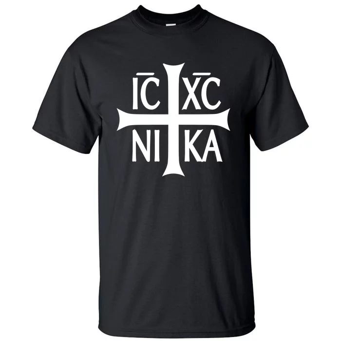 Orthodox Cross ICXC Tall T-Shirt