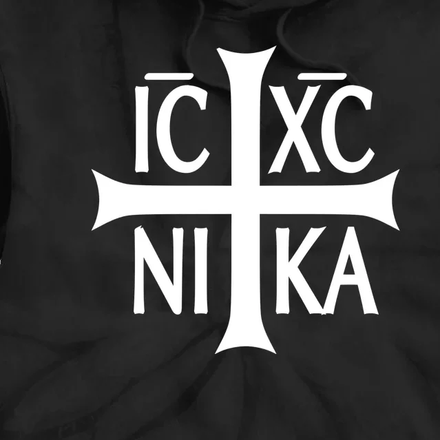 Orthodox Cross ICXC Tie Dye Hoodie