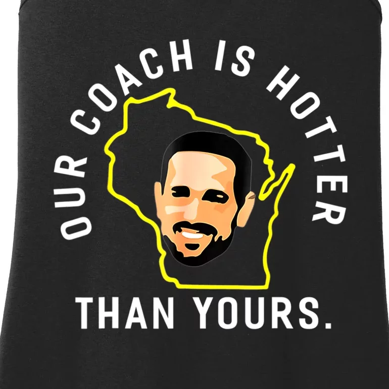 Our Coach Is Hotter Than Yours Ladies Essential Tank