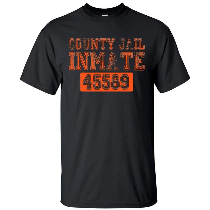 Orange County Jail Inmate Prisoner Costume Party Tall T-Shirt