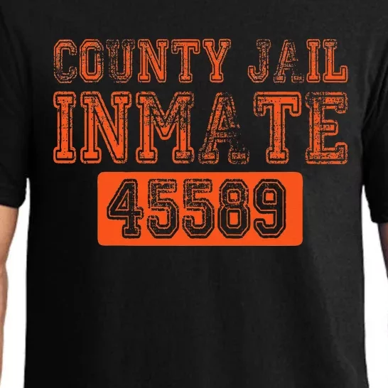 Orange County Jail Inmate Prisoner Costume Party Pajama Set