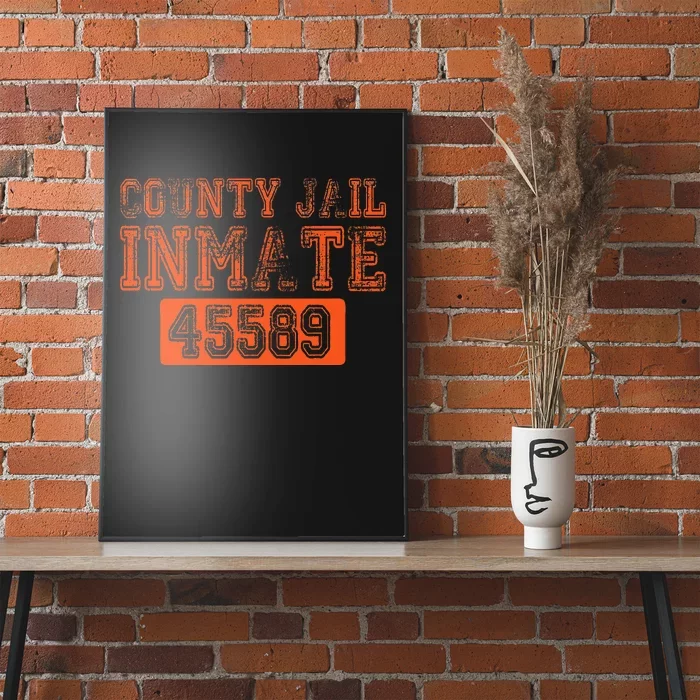 Orange County Jail Inmate Prisoner Costume Party Poster