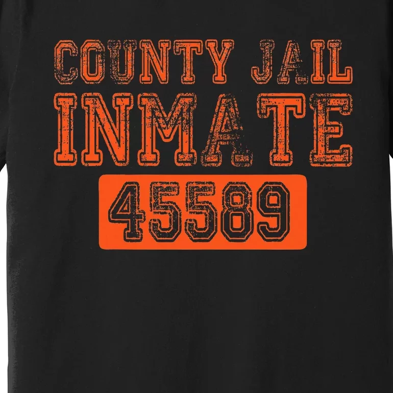 Orange County Jail Inmate Prisoner Costume Party Premium T-Shirt