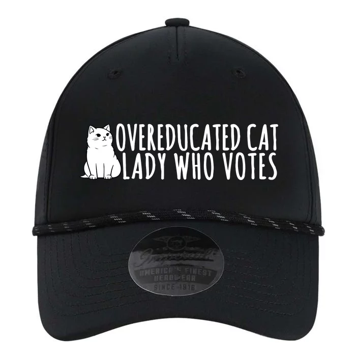 Overeducated Cat Lady Who Votes Kamala Harris 2024 Performance The Dyno Cap