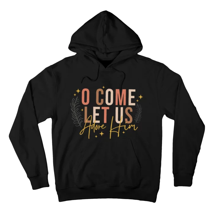 O Come Let Us Adore Him Dtf Transfer Ready To Press Direct To Film Hoodie