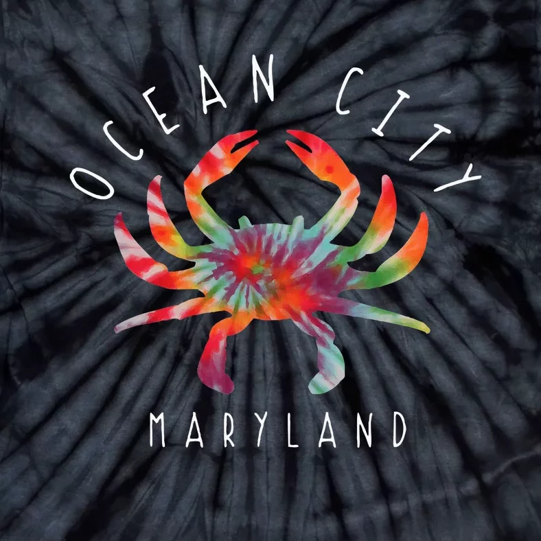 Ocean City Maryland Crab Tie Dye Summer Vacation Tie-Dye T-Shirt