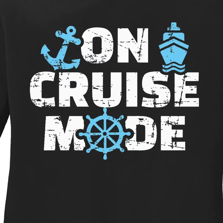 On cruise mode Ladies Long Sleeve Shirt