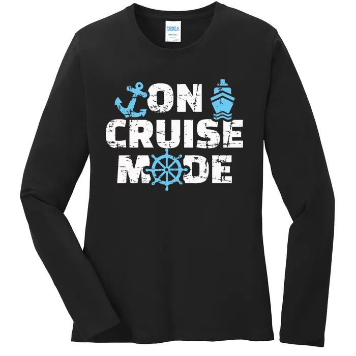 On cruise mode Ladies Long Sleeve Shirt