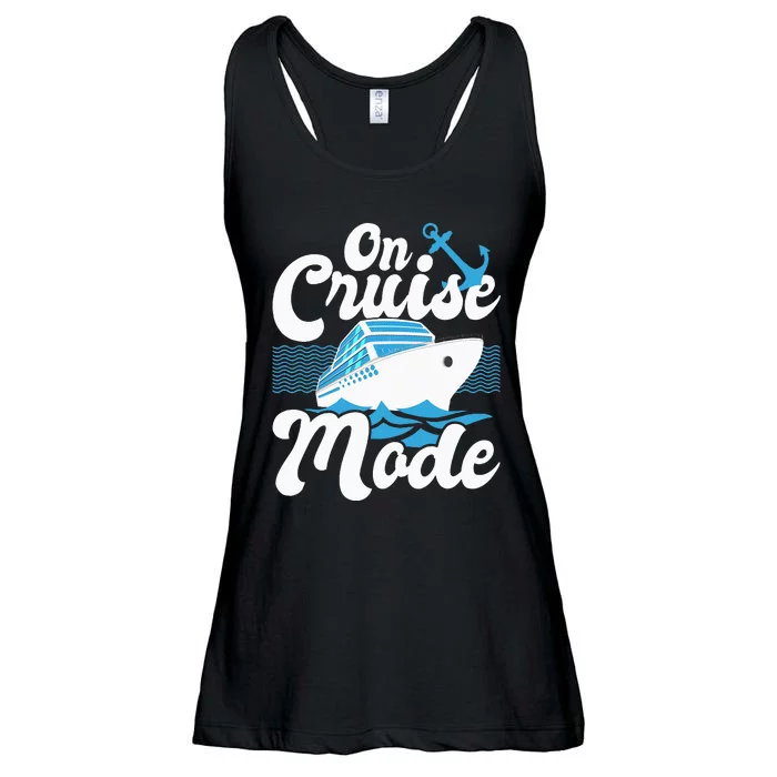 On Cruise Mode Cruise Ship Cruising Lover Cruiser Ladies Essential Flowy Tank