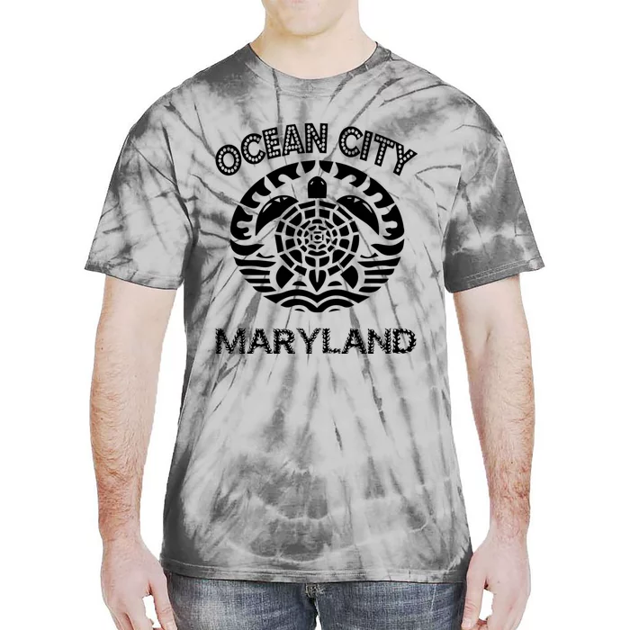 Ocean City Maryland Md Turtle Souvenir Sea Tie-Dye T-Shirt