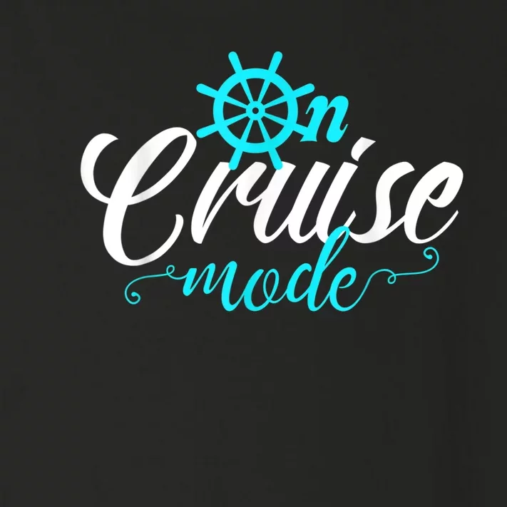 On Cruise Mode Cruise Vacation Family Trendy Shirt Shirt Toddler Long Sleeve Shirt