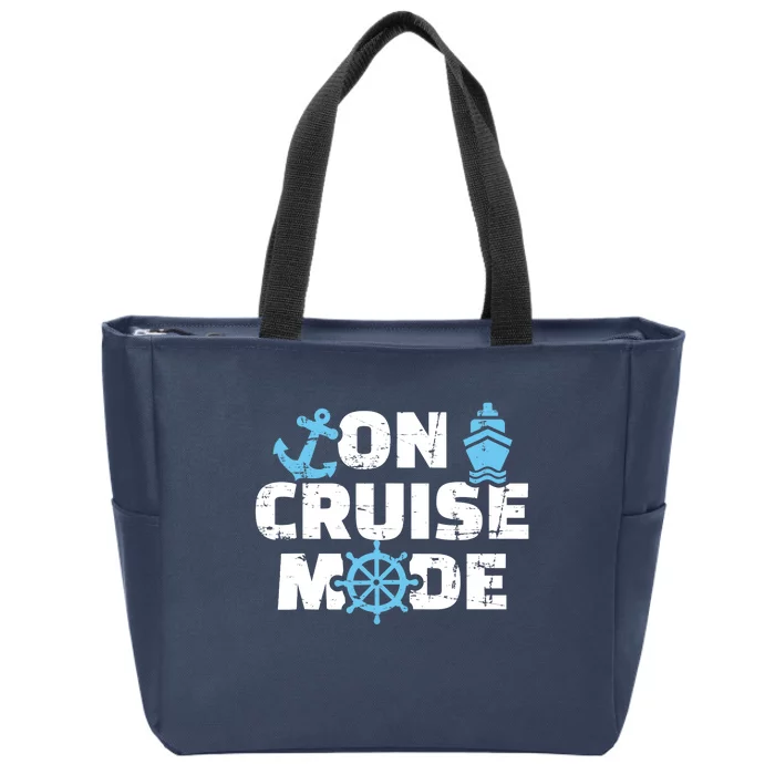 On cruise mode Zip Tote Bag