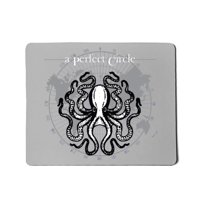 Octopus Circular Math Octopi Lovers Tee Mousepad