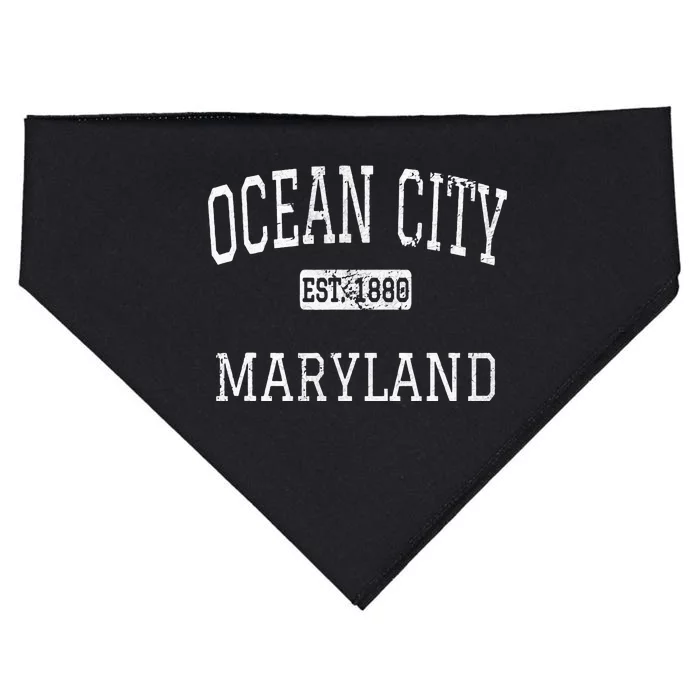 Ocean City Maryland Md Vintage USA-Made Doggie Bandana