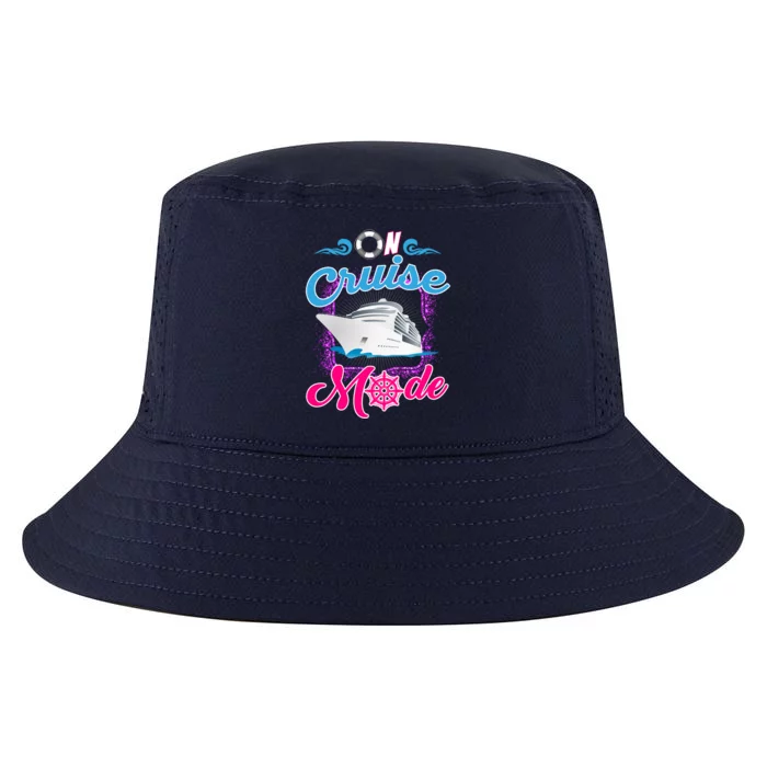 On Cruise Mode Great Gift Funny Cruising Lover's Great Gift Cool Comfort Performance Bucket Hat