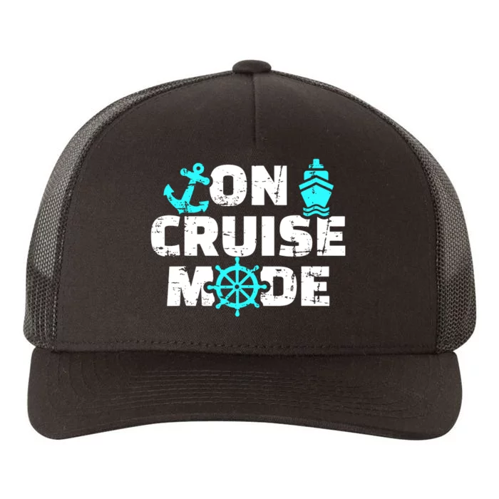 On Cruise Mode Yupoong Adult 5-Panel Trucker Hat