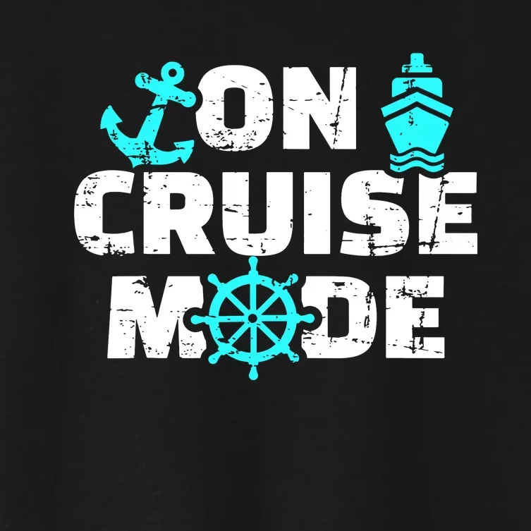 On Cruise Mode Women's Crop Top Tee