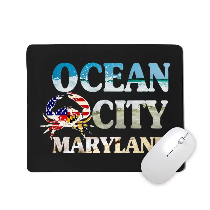 Ocean City Maryland Beach Vacation Mousepad