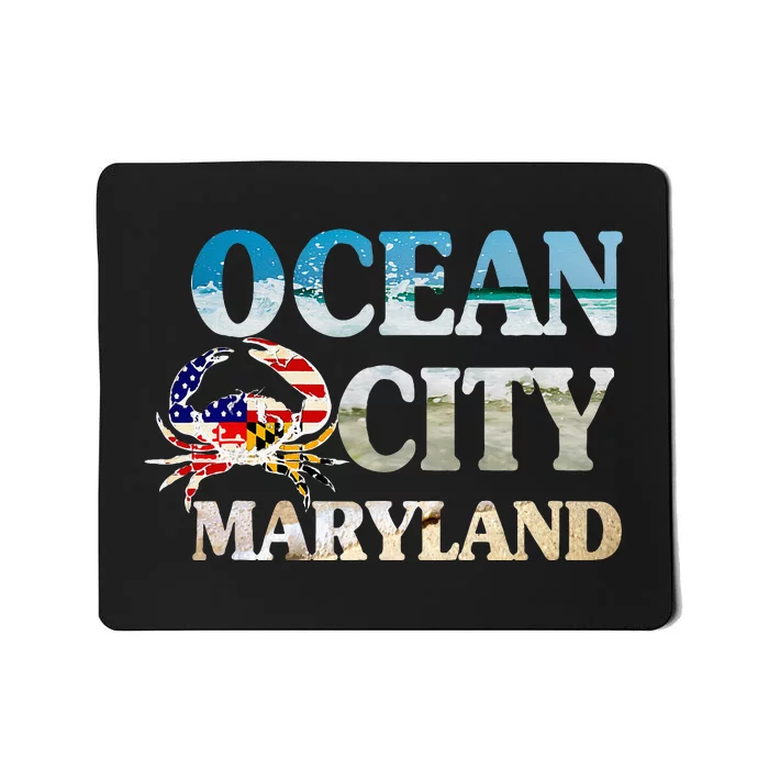 Ocean City Maryland Beach Vacation Mousepad