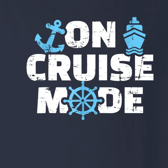 On Cruise Mode Funny Summer Cruise Vacation Family Toddler Long Sleeve Shirt