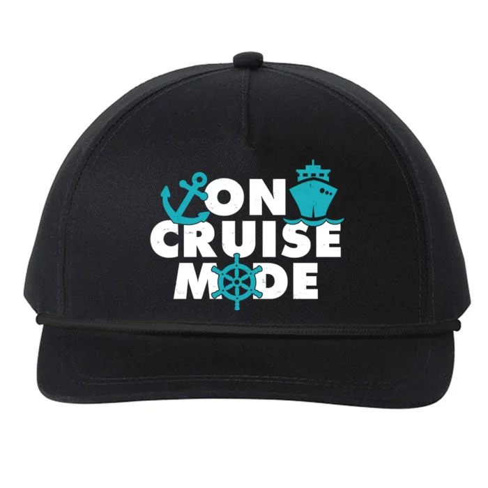 On Cruise Mode Snapback Five-Panel Rope Hat