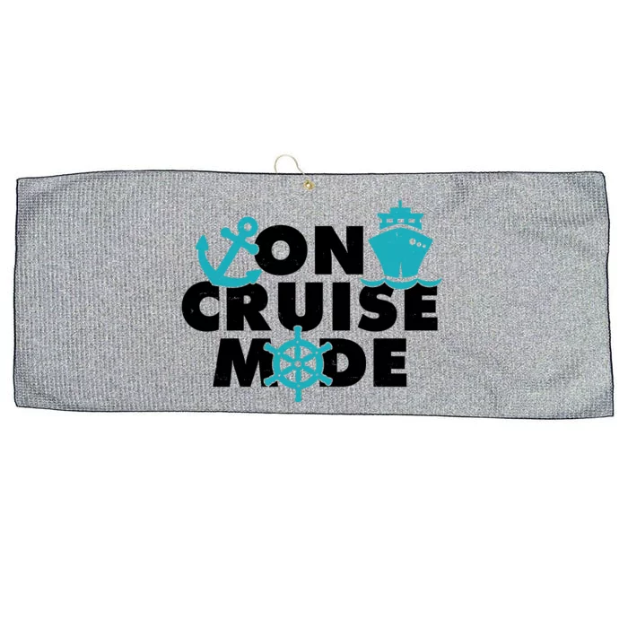 On Cruise Mode Large Microfiber Waffle Golf Towel