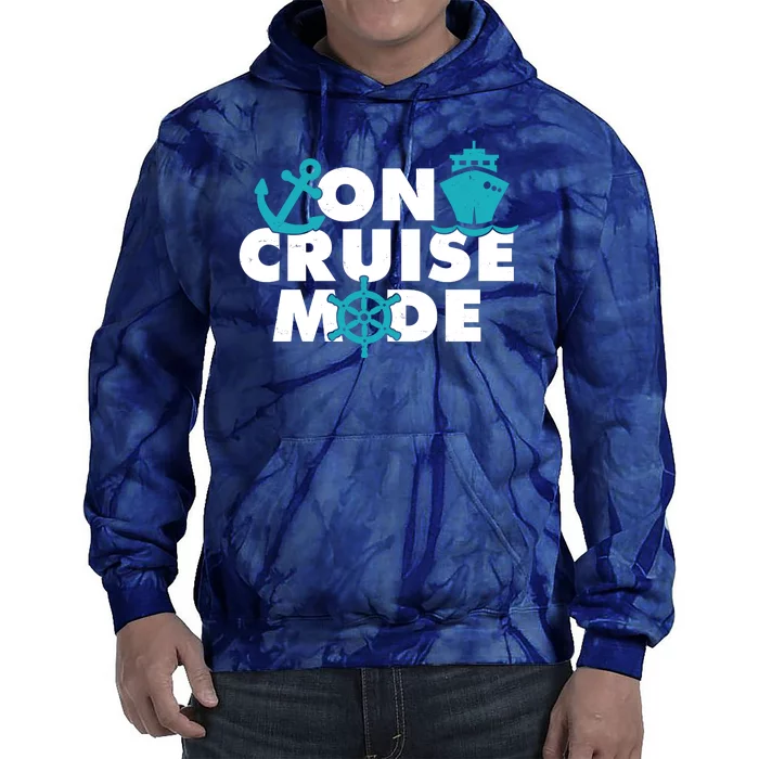 On Cruise Mode Tie Dye Hoodie