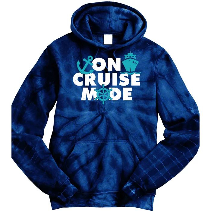 On Cruise Mode Tie Dye Hoodie