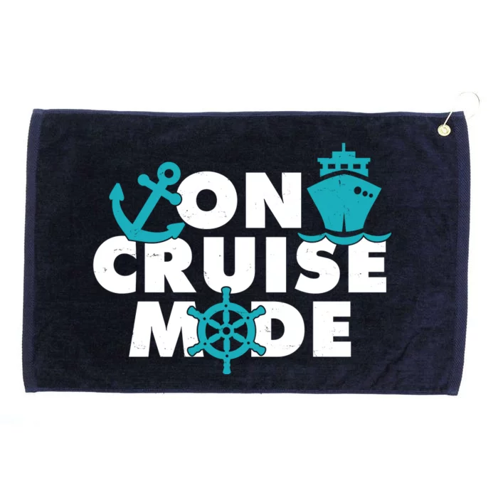 On Cruise Mode Grommeted Golf Towel