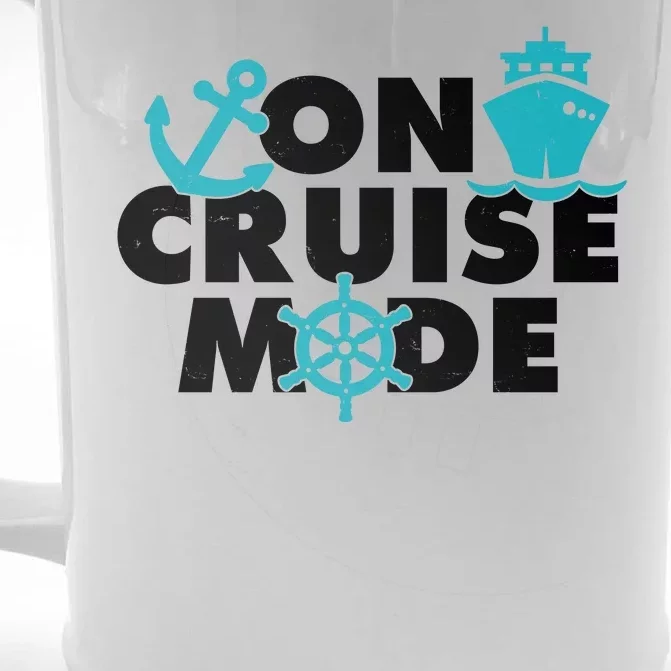 On Cruise Mode Front & Back Beer Stein